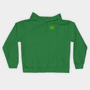 Spidy Dark Green Kids Hoodie